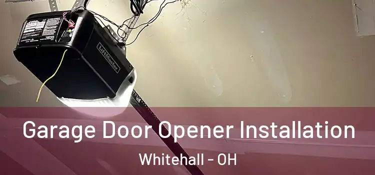 Garage Door Opener Installation Whitehall - OH